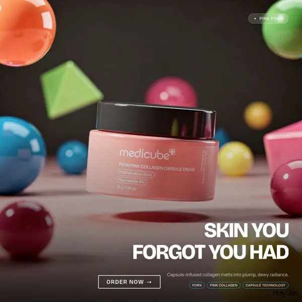 Social post generated by Liflio for a skincare cream