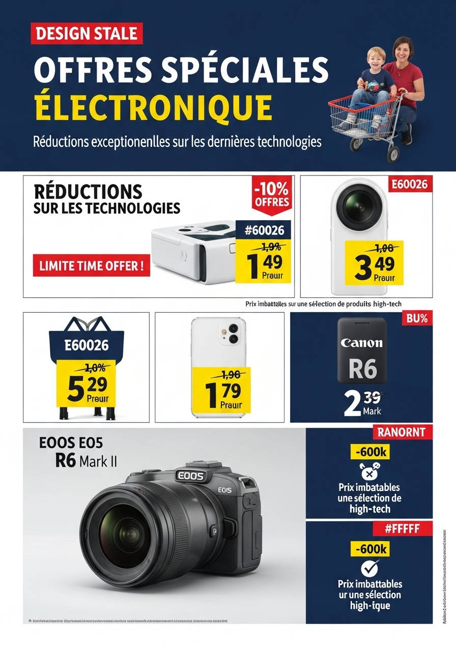 Flyer Liflio — visuel produit haute qualité prêt à imprimer