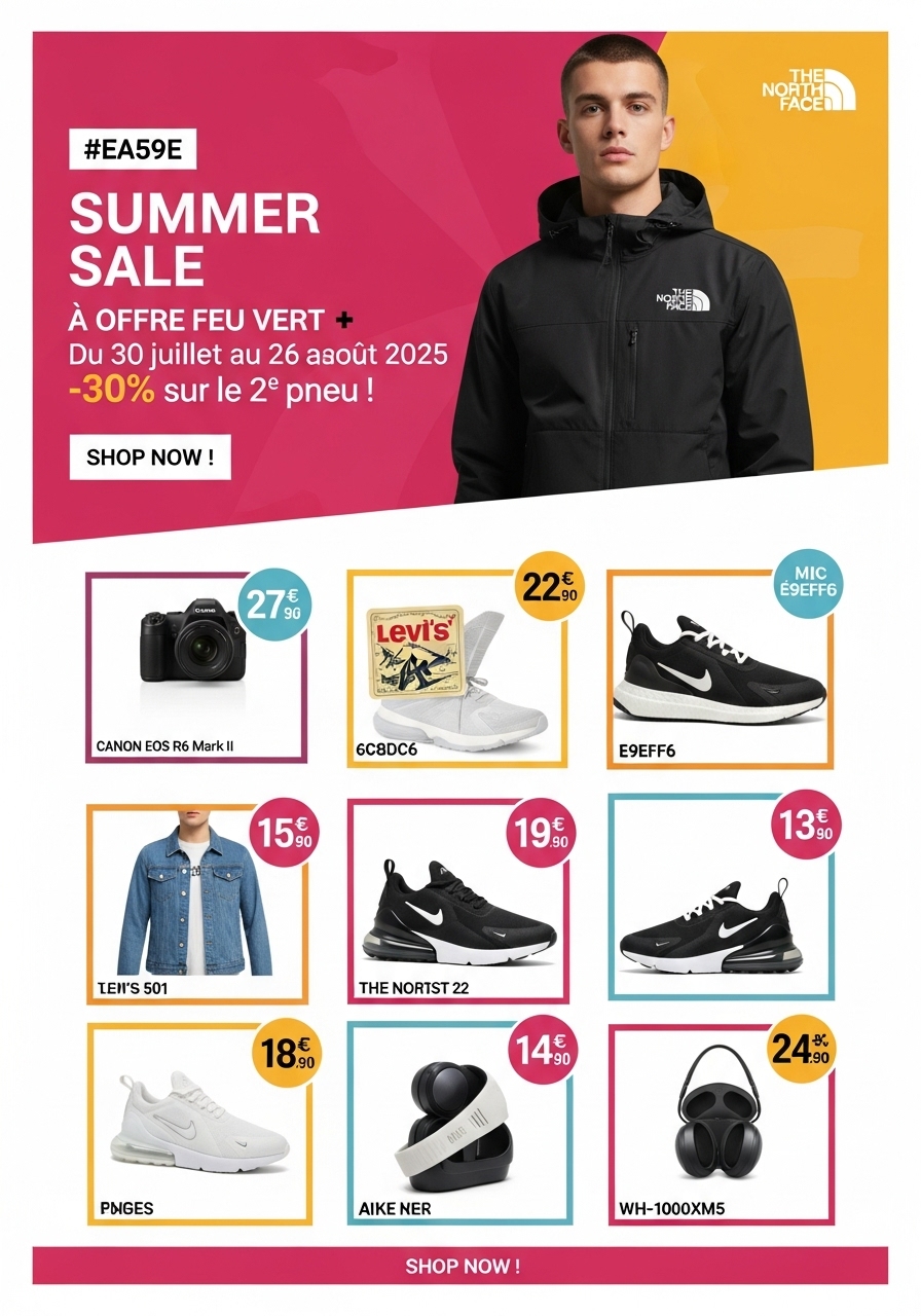 Flyer Liflio — visuel produit haute qualité prêt à imprimer